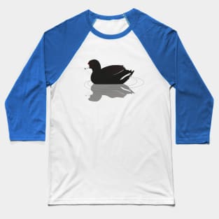 An American coot or mud hen Baseball T-Shirt